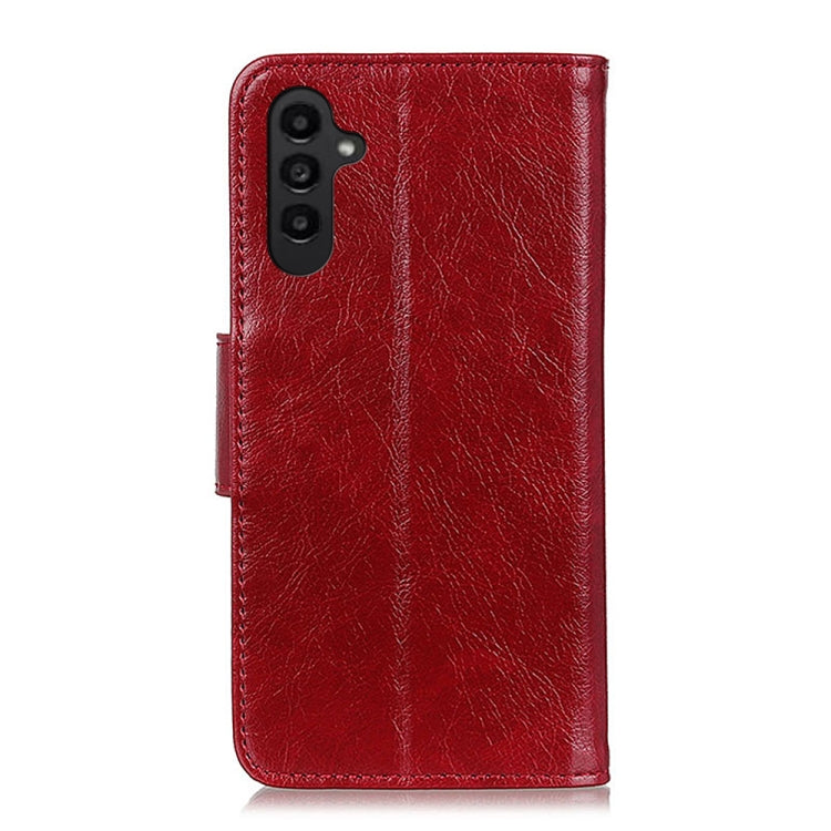 For Samsung Galaxy A14 5G Nappa Texture Leather Phone Case