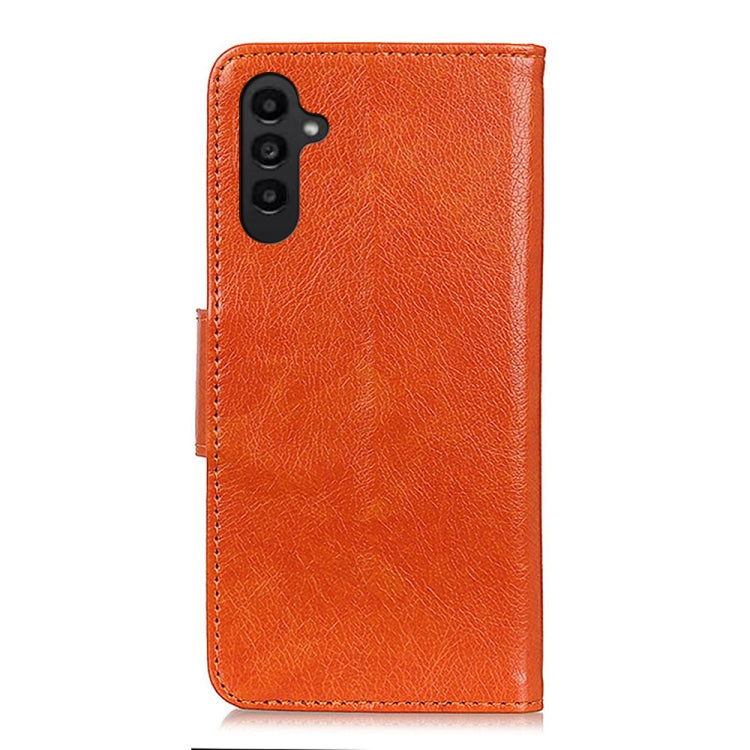 For Samsung Galaxy A14 5G Nappa Texture Leather Phone Case