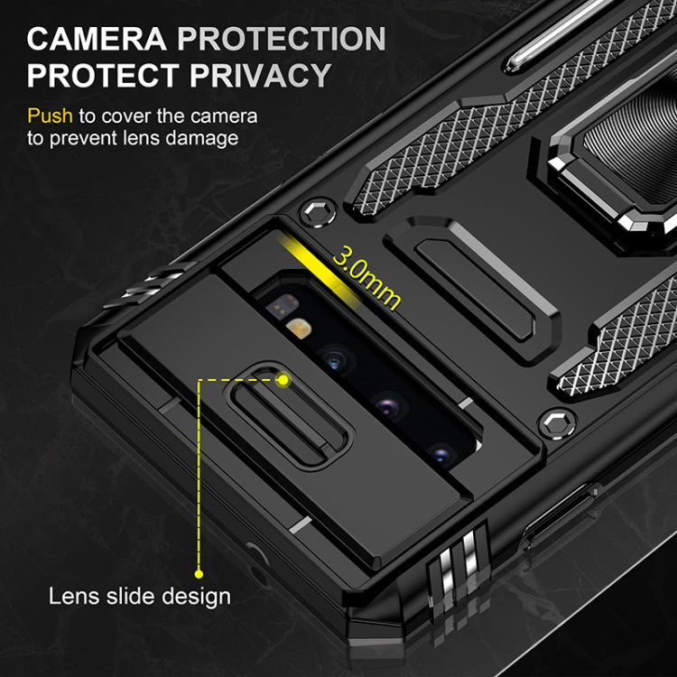 For Samsung Galaxy S10 Armor PC + TPU Camera Shield Phone Case