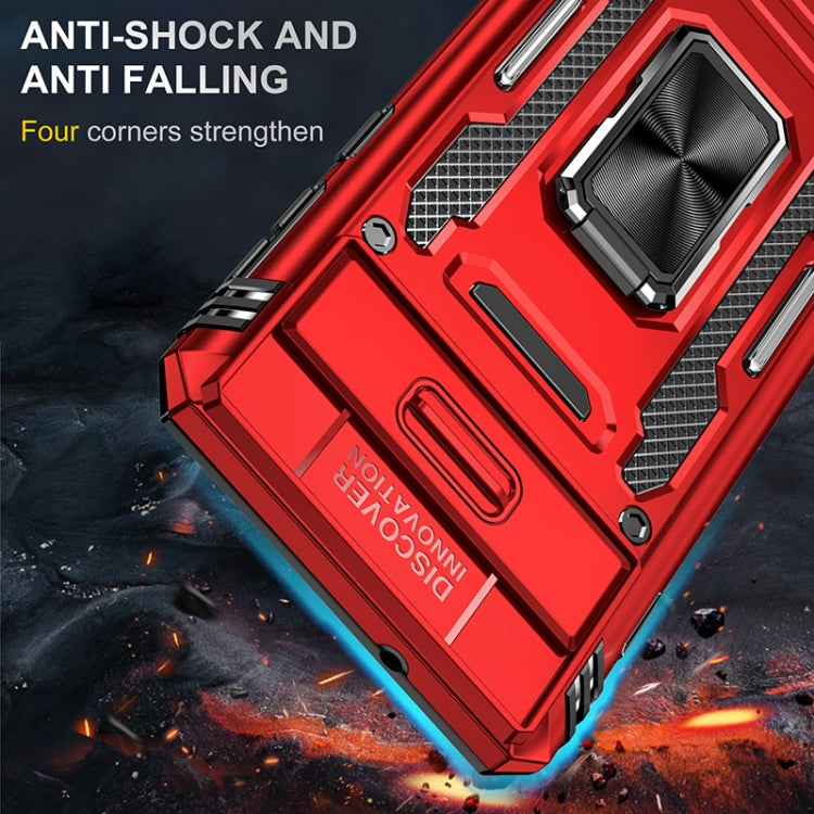 For Samsung Galaxy S10 Armor PC + TPU Camera Shield Phone Case