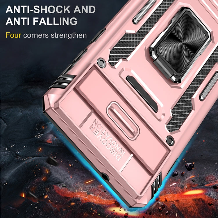 For Samsung Galaxy S10 Armor PC + TPU Camera Shield Phone Case