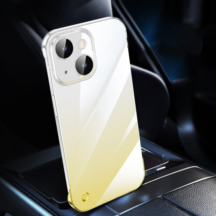 For iPhone 14 Frameless Cool Gradient PC Phone Case