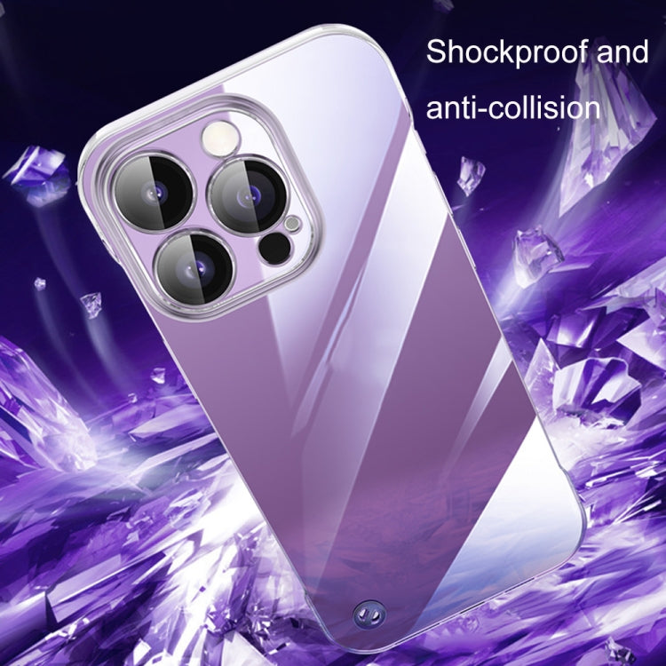 For iPhone 14 Frameless Cool Gradient PC Phone Case
