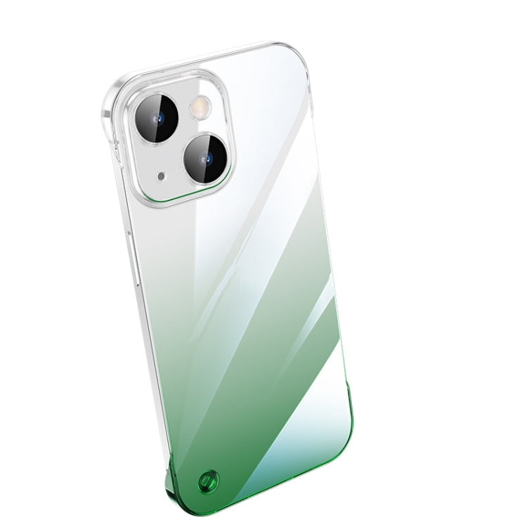 For iPhone 14 Plus Frameless Cool Gradient PC Phone Case