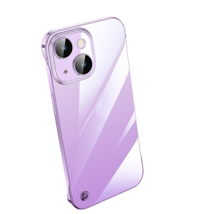 For iPhone 14 Plus Frameless Cool Gradient PC Phone Case