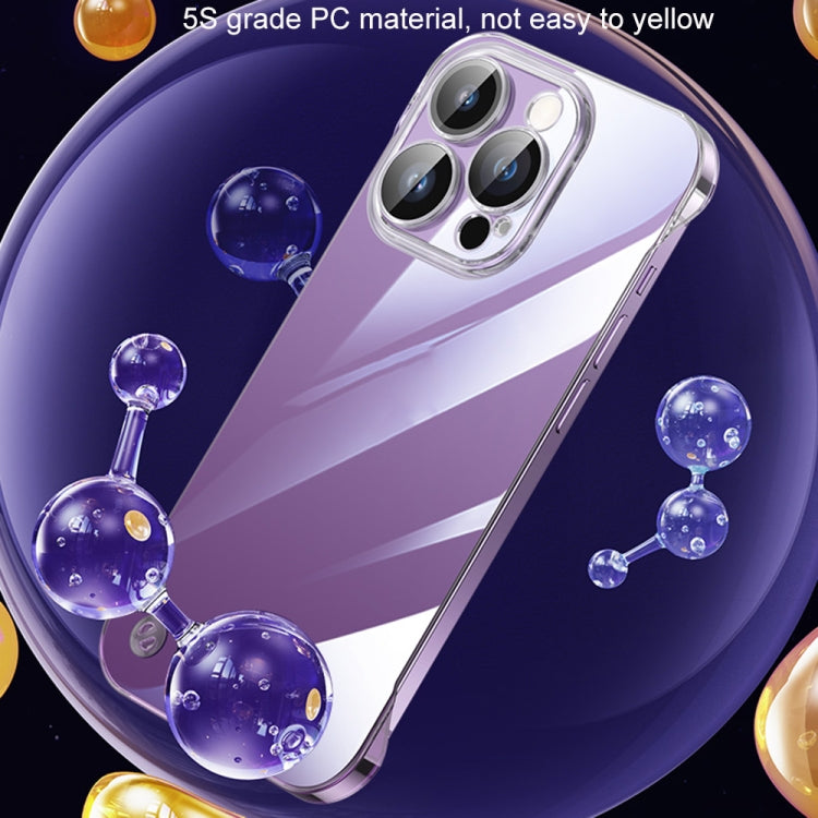 For iPhone 14 Plus Frameless Cool Gradient PC Phone Case