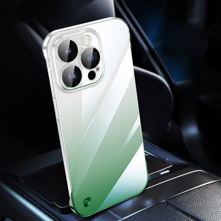 For iPhone 14 Pro Frameless Cool Gradient PC Phone Case