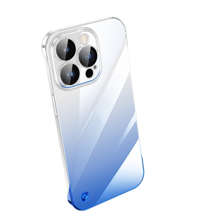 For iPhone 14 Pro Frameless Cool Gradient PC Phone Case