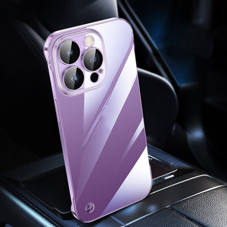 For iPhone 14 Pro Frameless Cool Gradient PC Phone Case
