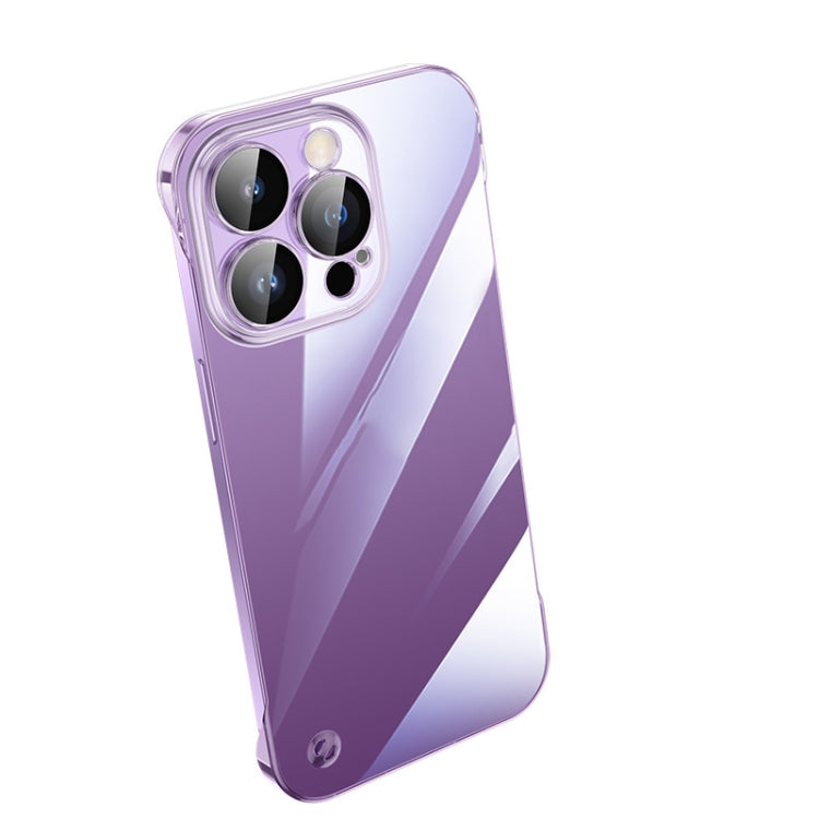 For iPhone 14 Pro Max Frameless Cool Gradient PC Phone Case