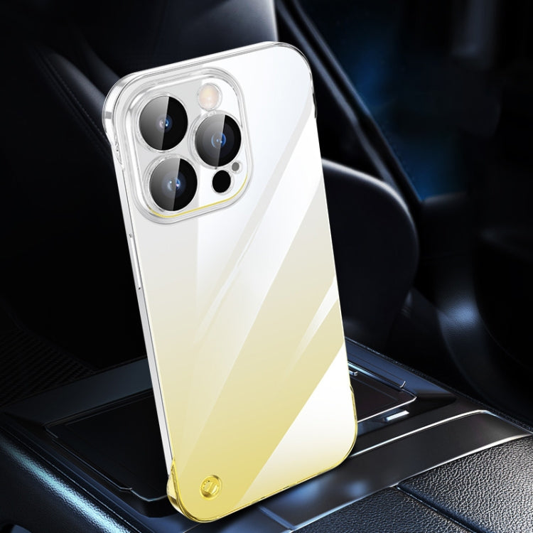 For iPhone 14 Pro Max Frameless Cool Gradient PC Phone Case
