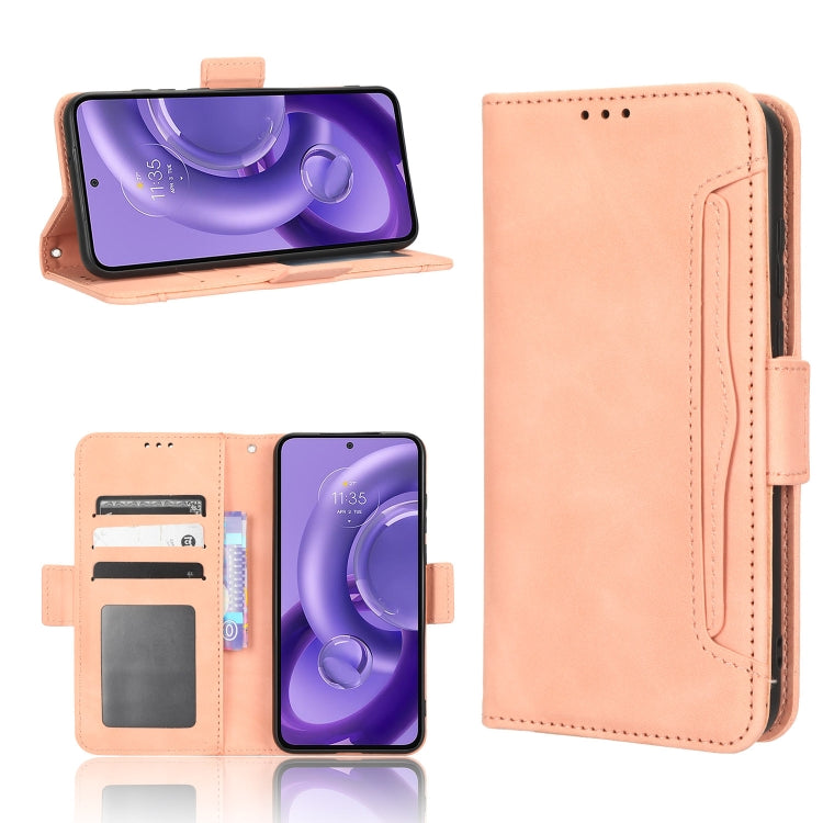 For Motorola Edge 30 Neo / Edge 30 Lite Skin Feel Calf Texture Card Slots Leather Phone Case