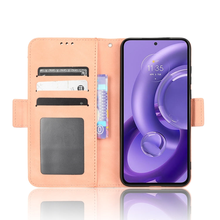 For Motorola Edge 30 Neo / Edge 30 Lite Skin Feel Calf Texture Card Slots Leather Phone Case