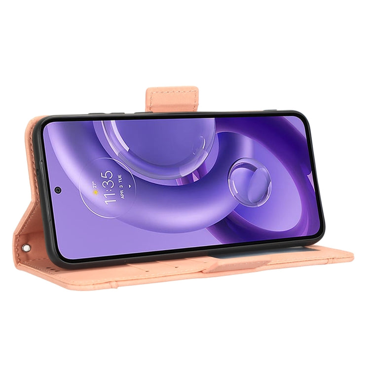 For Motorola Edge 30 Neo / Edge 30 Lite Skin Feel Calf Texture Card Slots Leather Phone Case