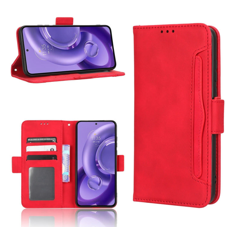 For Motorola Edge 30 Neo / Edge 30 Lite Skin Feel Calf Texture Card Slots Leather Phone Case