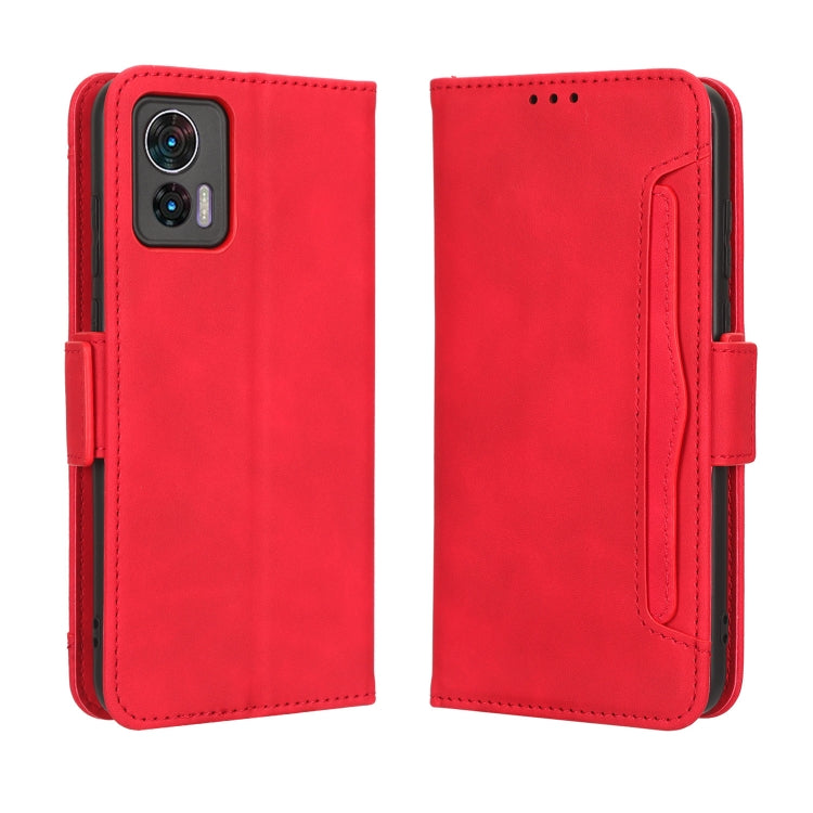 For Motorola Edge 30 Neo / Edge 30 Lite Skin Feel Calf Texture Card Slots Leather Phone Case