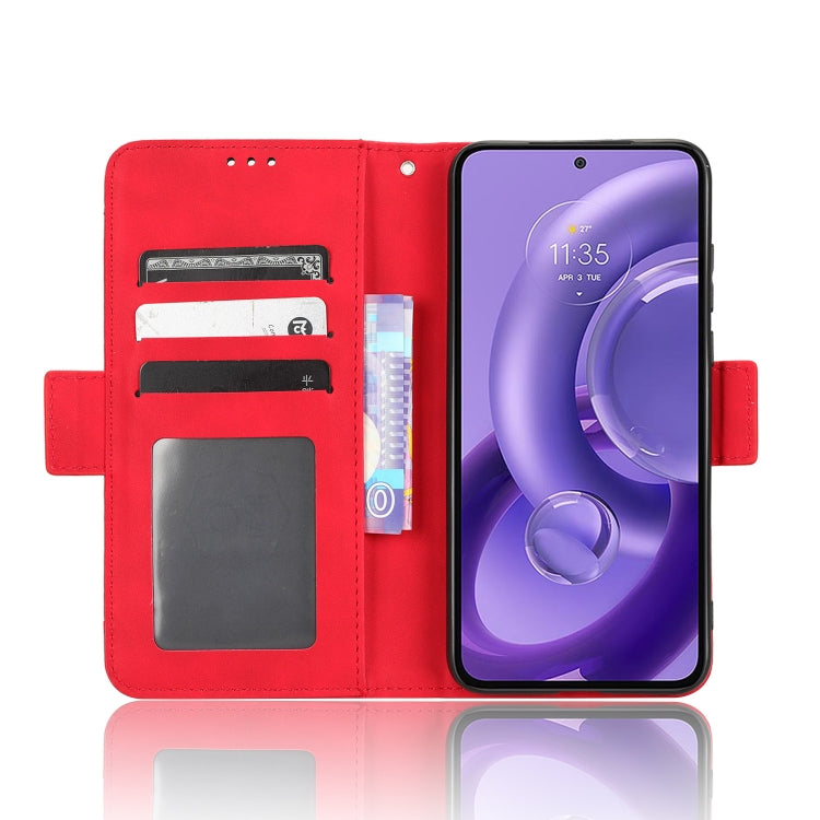 For Motorola Edge 30 Neo / Edge 30 Lite Skin Feel Calf Texture Card Slots Leather Phone Case