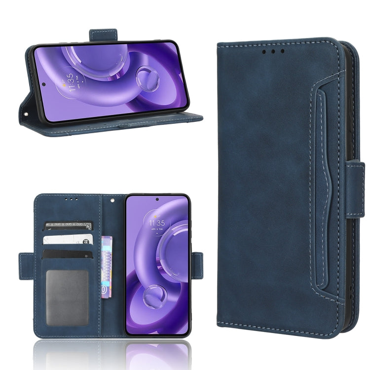 For Motorola Edge 30 Neo / Edge 30 Lite Skin Feel Calf Texture Card Slots Leather Phone Case