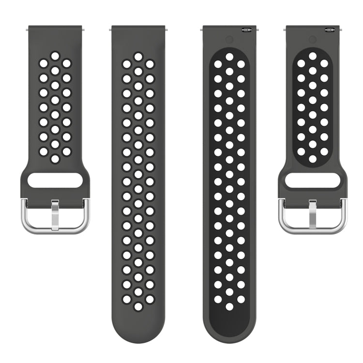For Xiaomi Watch Color 22mm Clasp Two Color Sport Watch Band