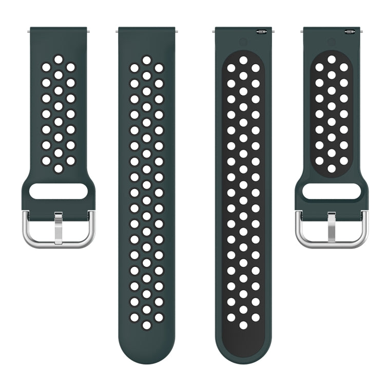 For Xiaomi Watch Color 22mm Clasp Two Color Sport Watch Band