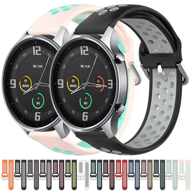 For Xiaomi Watch Color 22mm Clasp Two Color Sport Watch Band