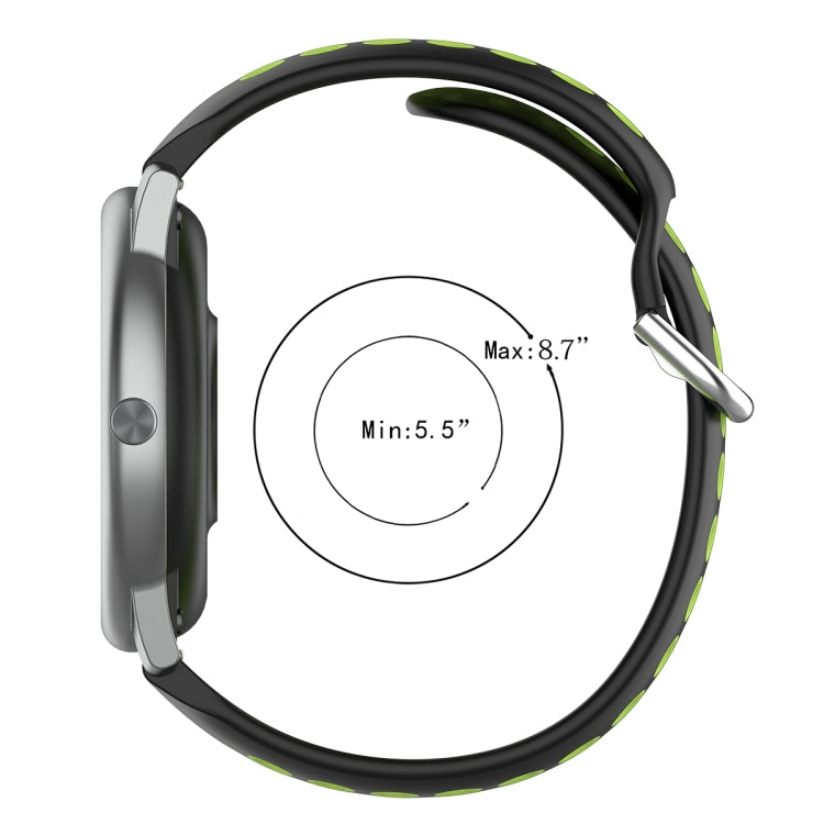 For Xiaomi Watch Color 22mm Clasp Two Color Sport Watch Band