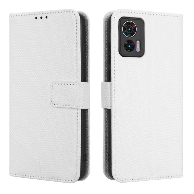 For Motorola Edge 30 Neo / Edge 30 Lite Diamond Texture Leather Phone Case