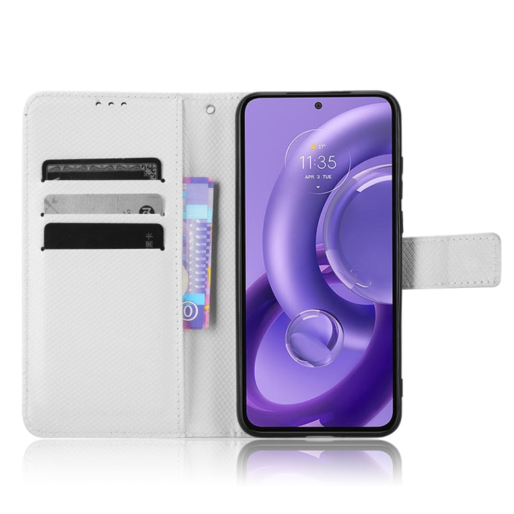 For Motorola Edge 30 Neo / Edge 30 Lite Diamond Texture Leather Phone Case