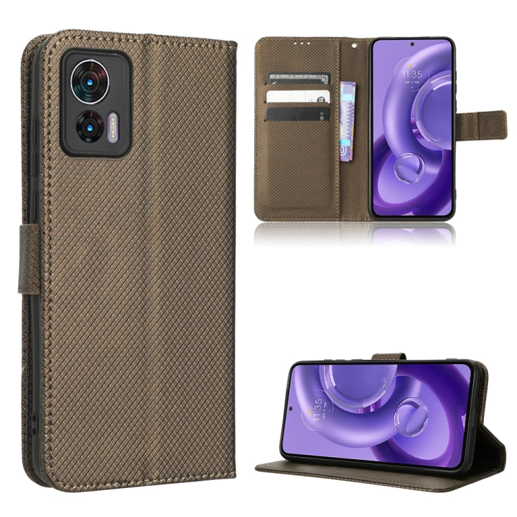 For Motorola Edge 30 Neo / Edge 30 Lite Diamond Texture Leather Phone Case