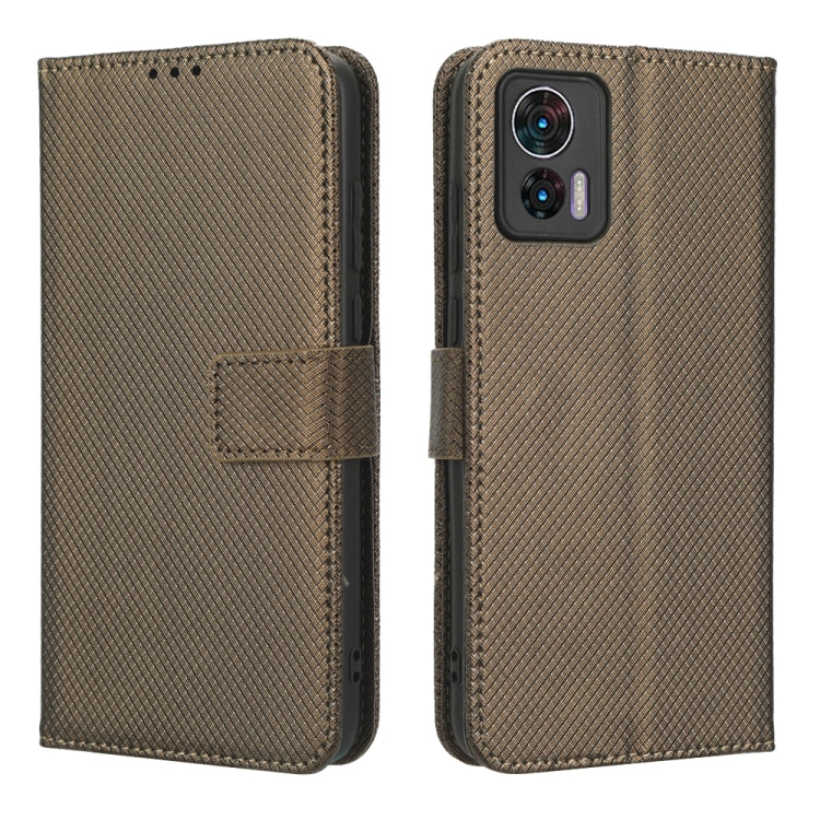 For Motorola Edge 30 Neo / Edge 30 Lite Diamond Texture Leather Phone Case