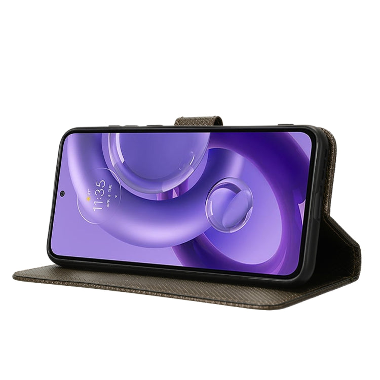 For Motorola Edge 30 Neo / Edge 30 Lite Diamond Texture Leather Phone Case