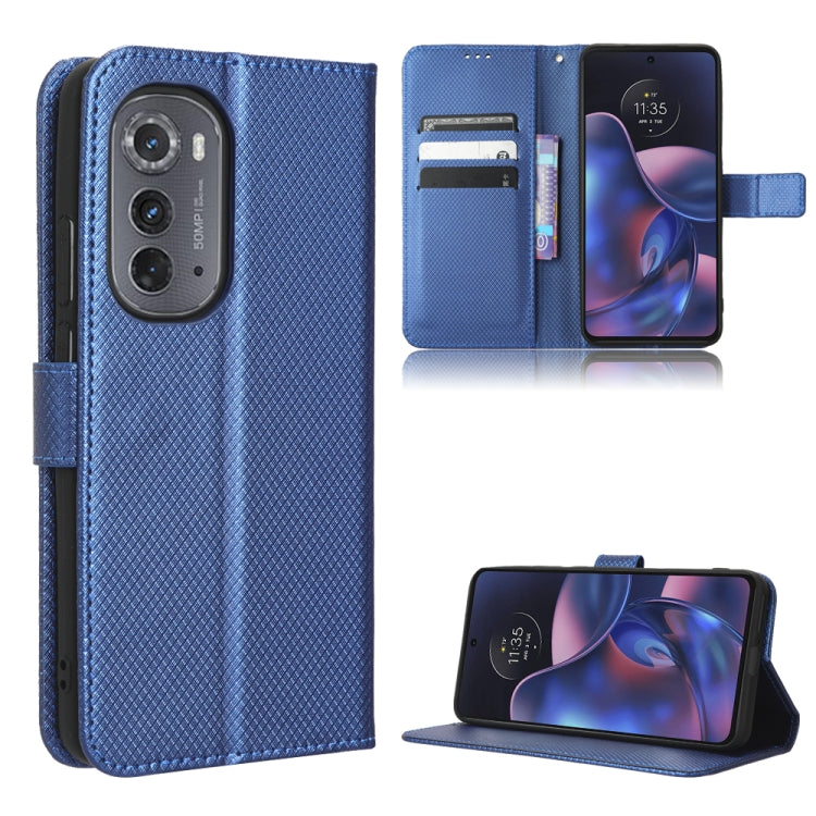 For Motorola Edge 2022 Diamond Texture Leather Phone Case