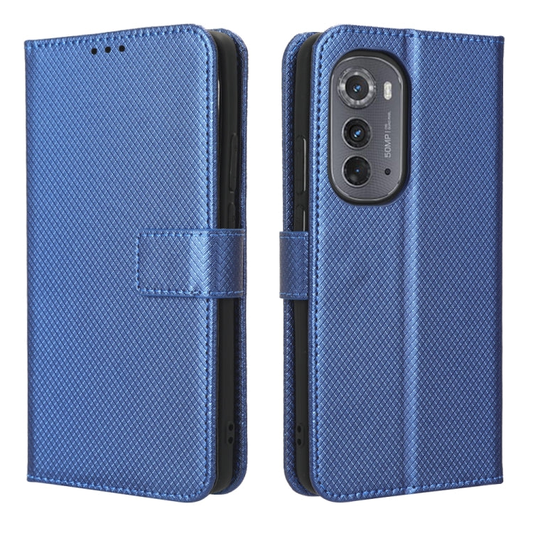 For Motorola Edge 2022 Diamond Texture Leather Phone Case