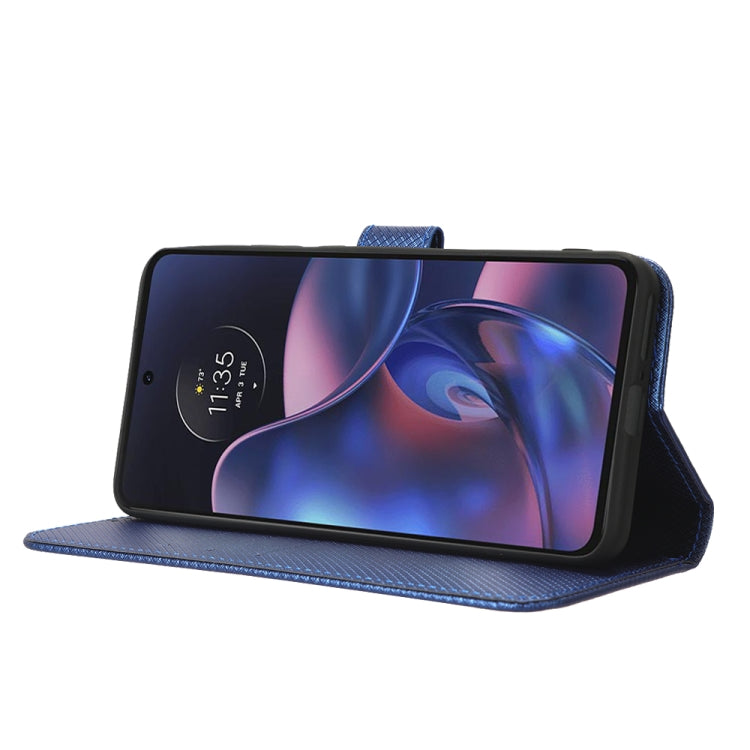 For Motorola Edge 2022 Diamond Texture Leather Phone Case