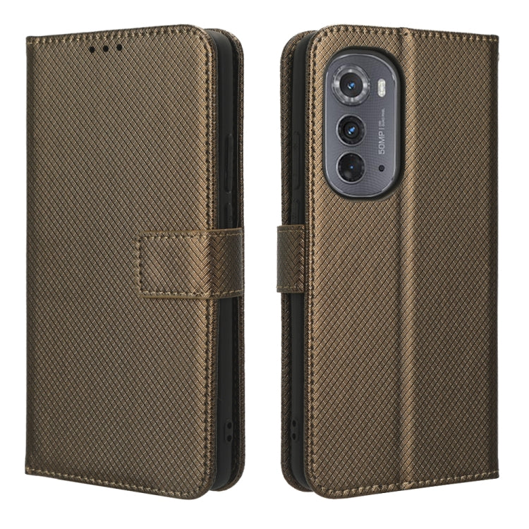 For Motorola Edge 2022 Diamond Texture Leather Phone Case