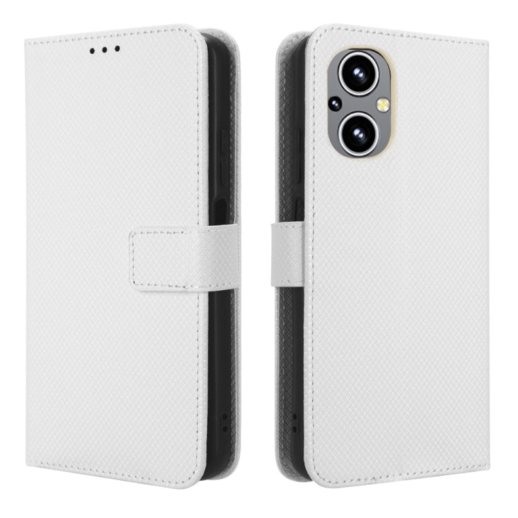 For OnePlus Nord N20 5G Diamond Texture Leather Phone Case