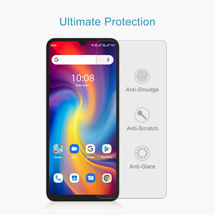 For UMIDIGI F3 Pro 5G 50 PCS 0.26mm 9H 2.5D Tempered Glass Film