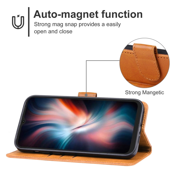 For UMIDIGI C1 Max Leather Phone Case
