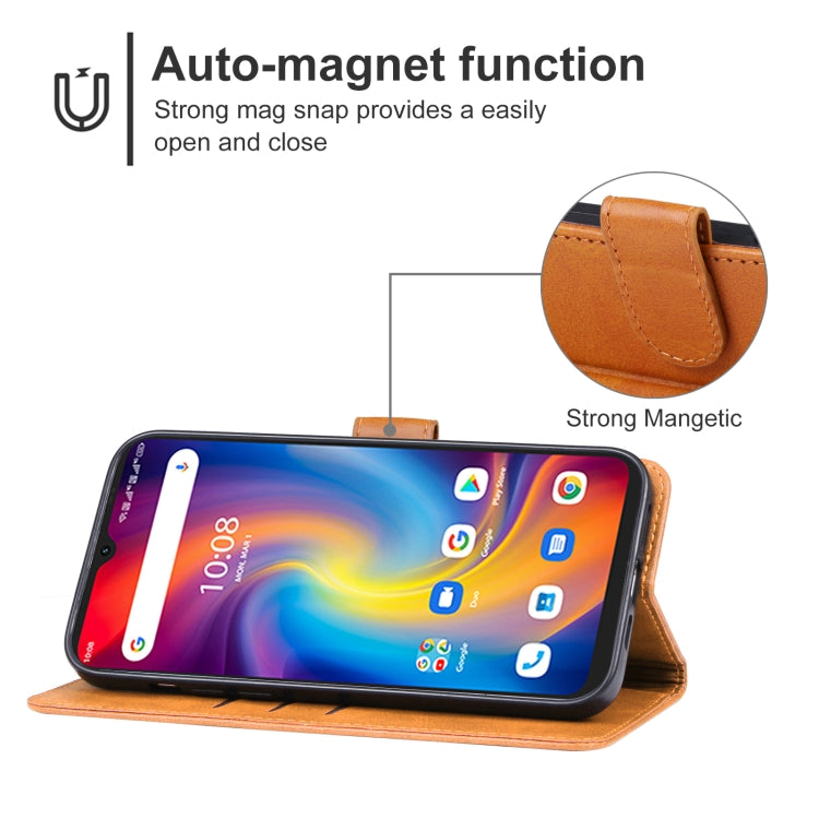 For UMIDIGI G1 Max Leather Phone Case