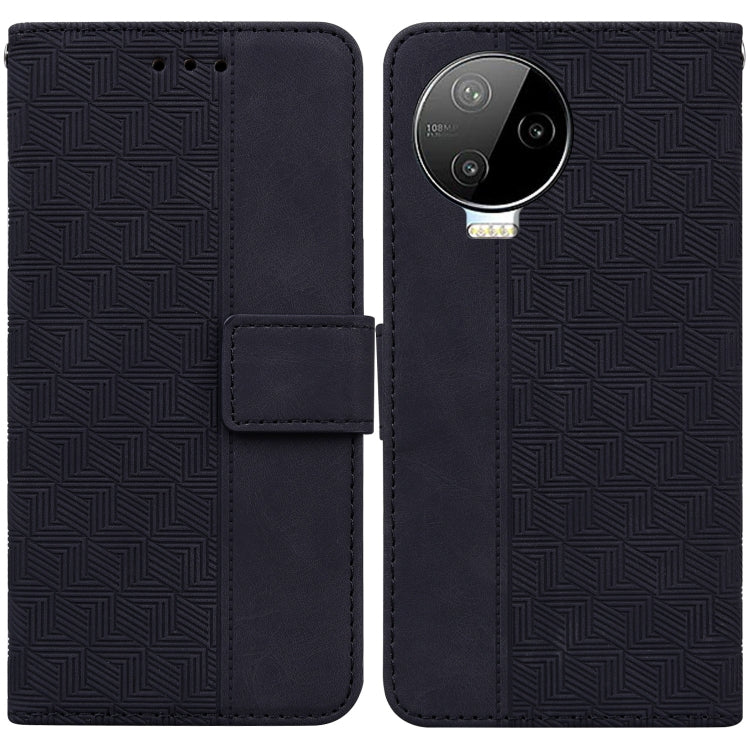 For Infinix Note 12 Pro 4G Geometric Embossed Flip Leather Phone Case