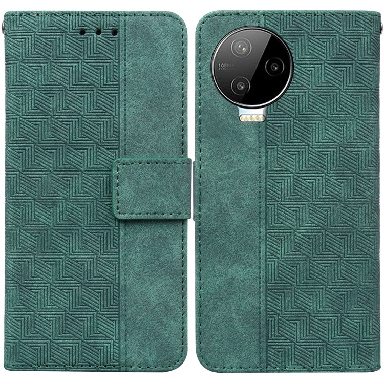 For Infinix Note 12 Pro 4G Geometric Embossed Flip Leather Phone Case