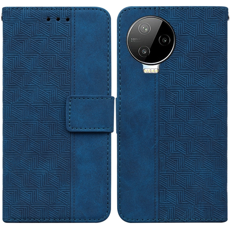 For Infinix Note 12 Pro 4G Geometric Embossed Flip Leather Phone Case