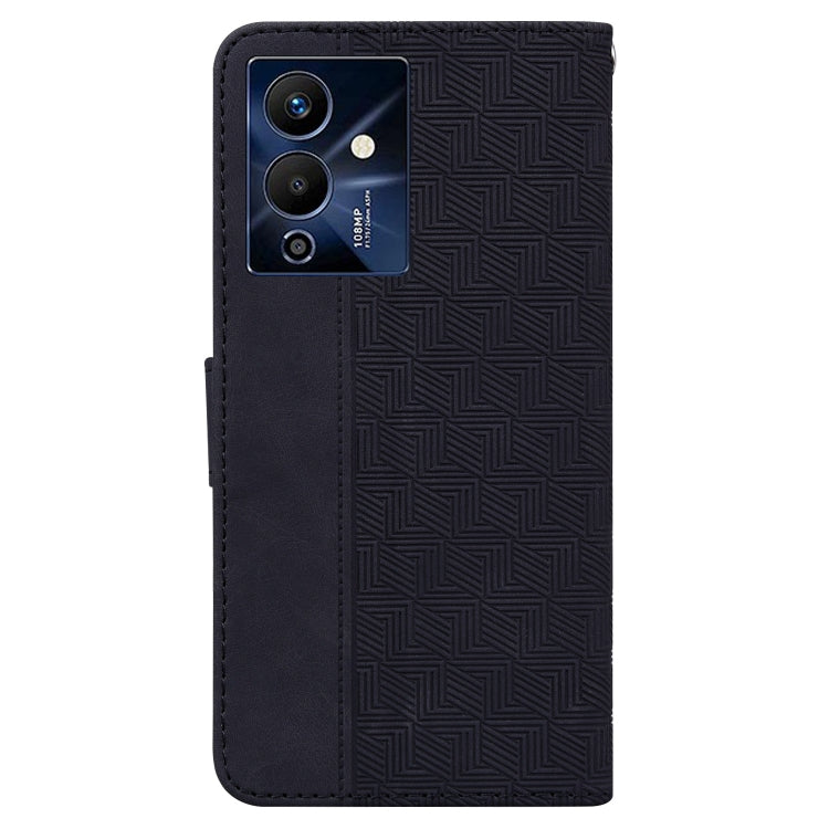 For Infinix Note 12 Pro 5G Geometric Embossed Flip Leather Phone Case