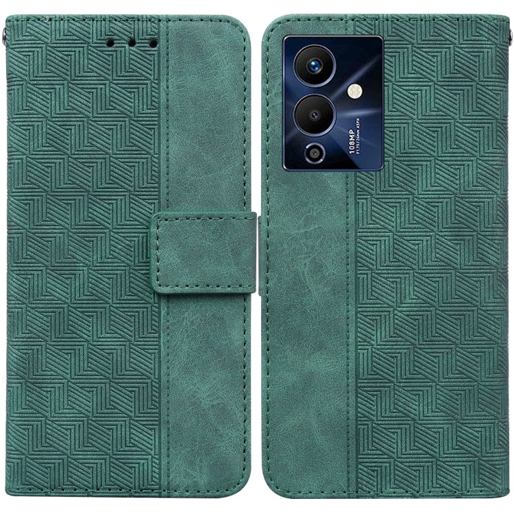 For Infinix Note 12 Pro 5G Geometric Embossed Flip Leather Phone Case