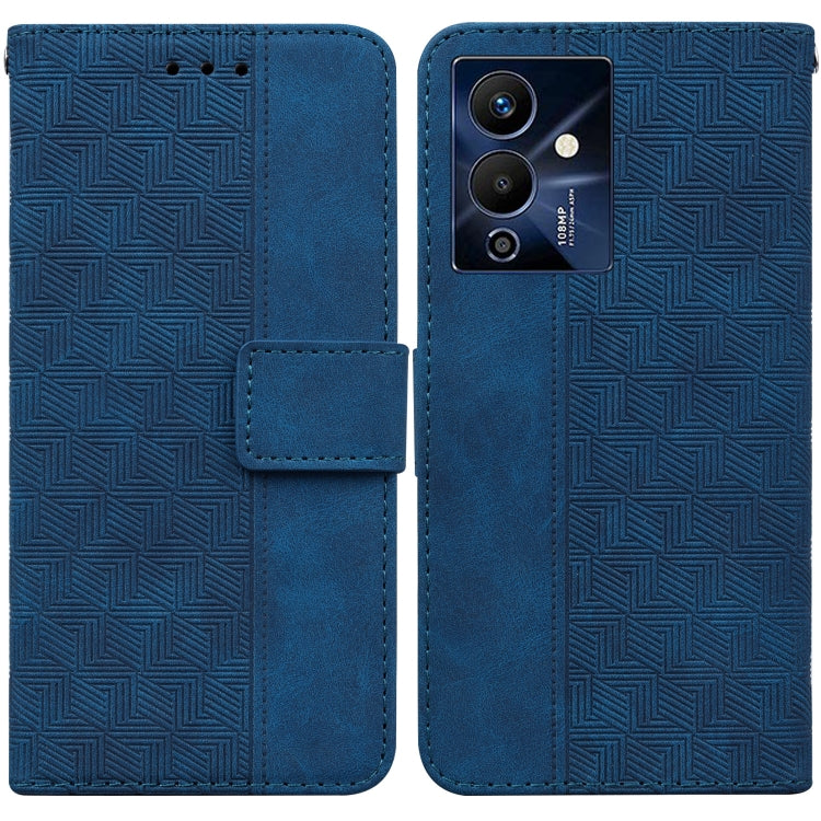 For Infinix Note 12 Pro 5G Geometric Embossed Flip Leather Phone Case