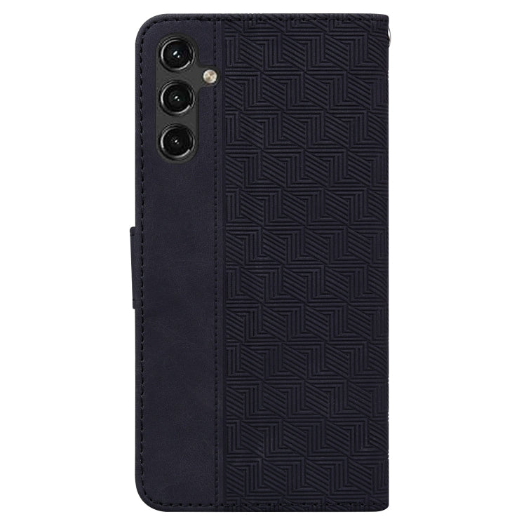 For Samsung Galaxy A14 5G Geometric Embossed Flip Leather Phone Case