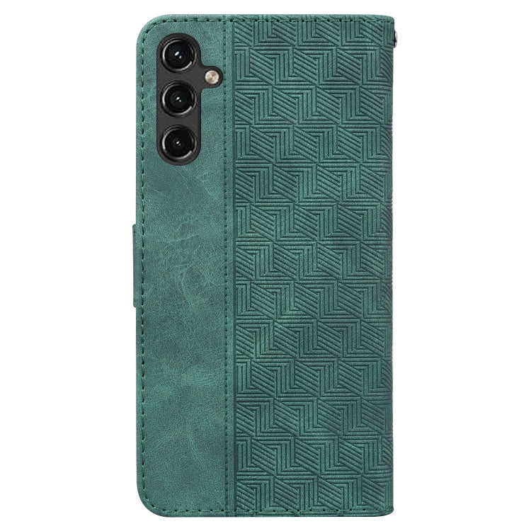 For Samsung Galaxy A14 5G Geometric Embossed Flip Leather Phone Case