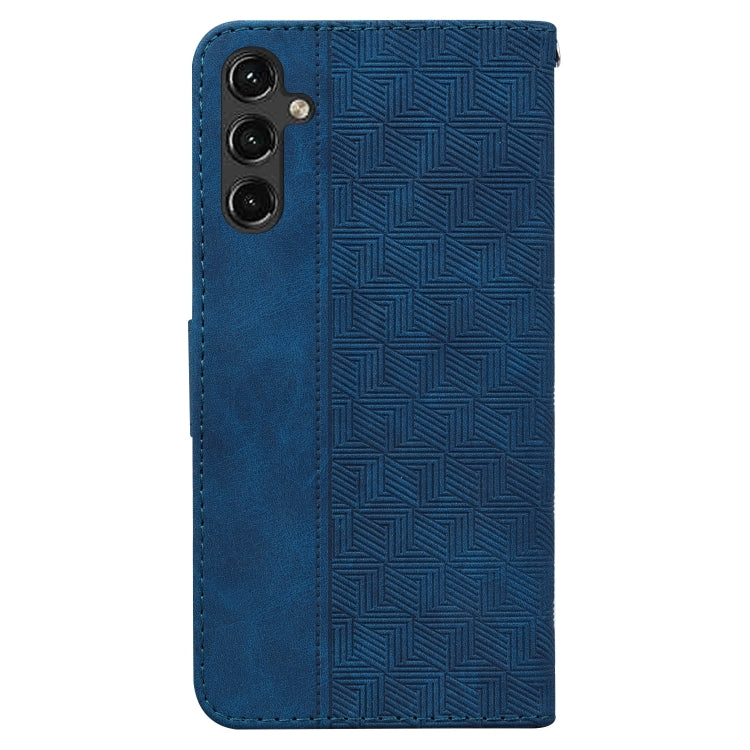 For Samsung Galaxy A14 5G Geometric Embossed Flip Leather Phone Case