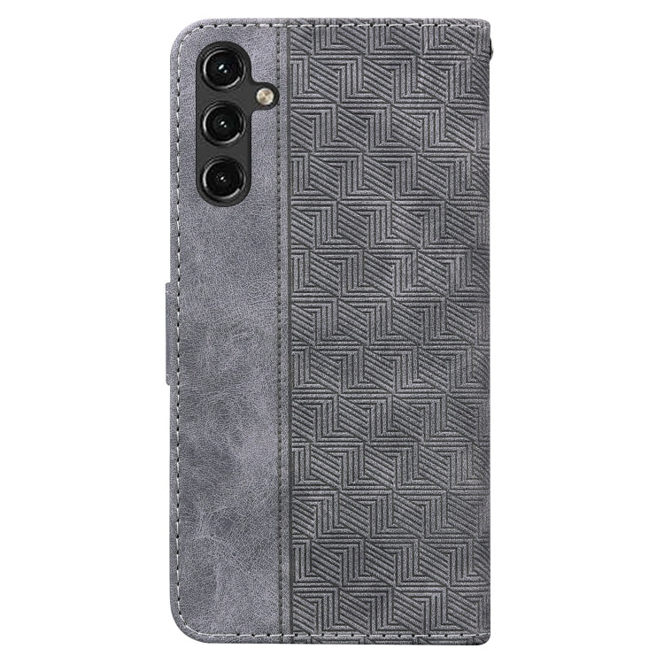For Samsung Galaxy A14 5G Geometric Embossed Flip Leather Phone Case
