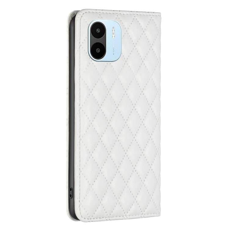 For Xiaomi Redmi A1 / A1+ Diamond Lattice Magnetic Leather Flip Phone Case
